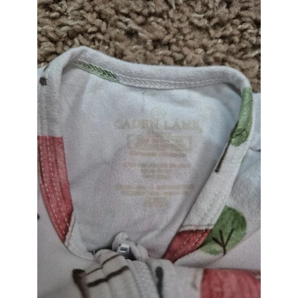 Caden lane footie size 0-3 months